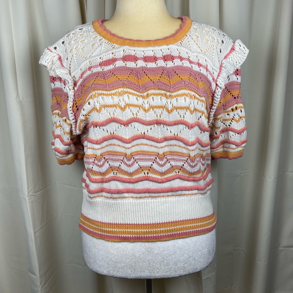 Another Love Multicolor Knit Top